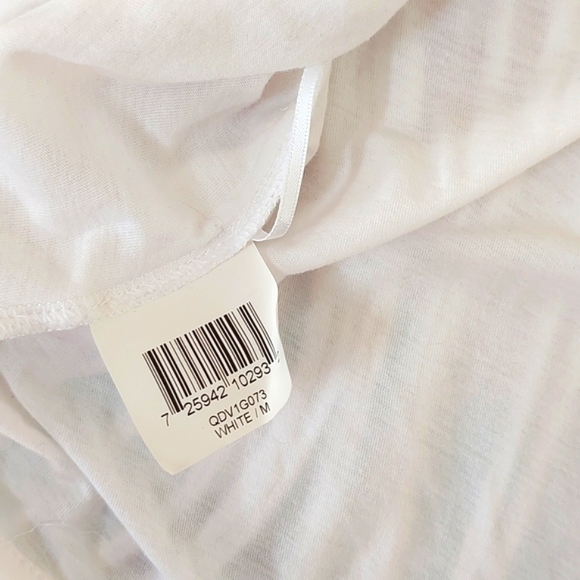 BCBGMAXAZRIA fringe white top - Picture 14 of 15